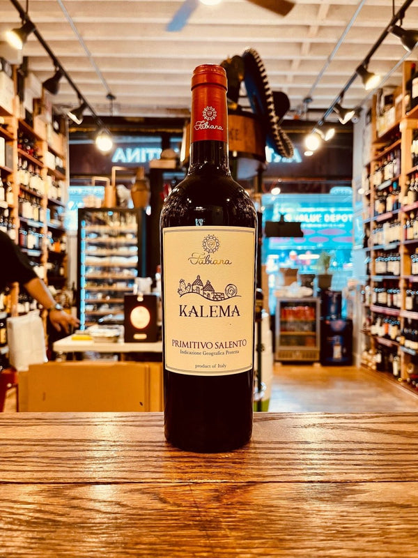 Fabiana Kalema Primitivo 2019 750mL - Arthur Cantina Wine & Liquor