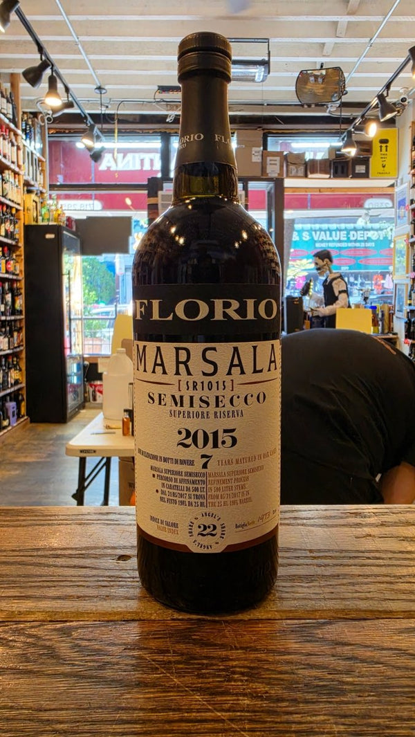 Florio Marsala Superiore Riserva Semisecco 2015 750mL - Arthur Cantina Wine & Liquor