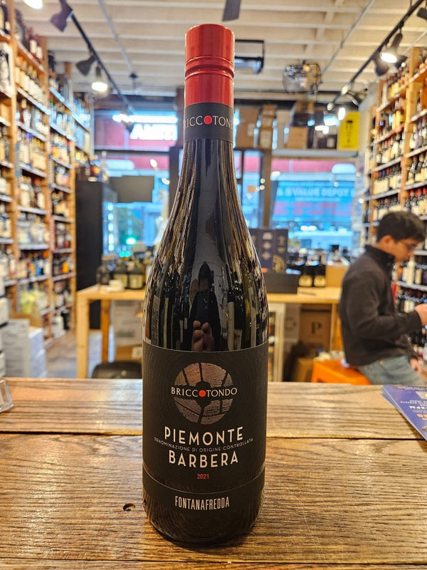 Fontanafredda Briccotondo Piemonte Barbera 2021 750mL - Arthur Cantina Wine & Liquor