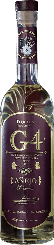 G4 Tequila Anejo 750mL - Arthur Cantina Wine & Liquor