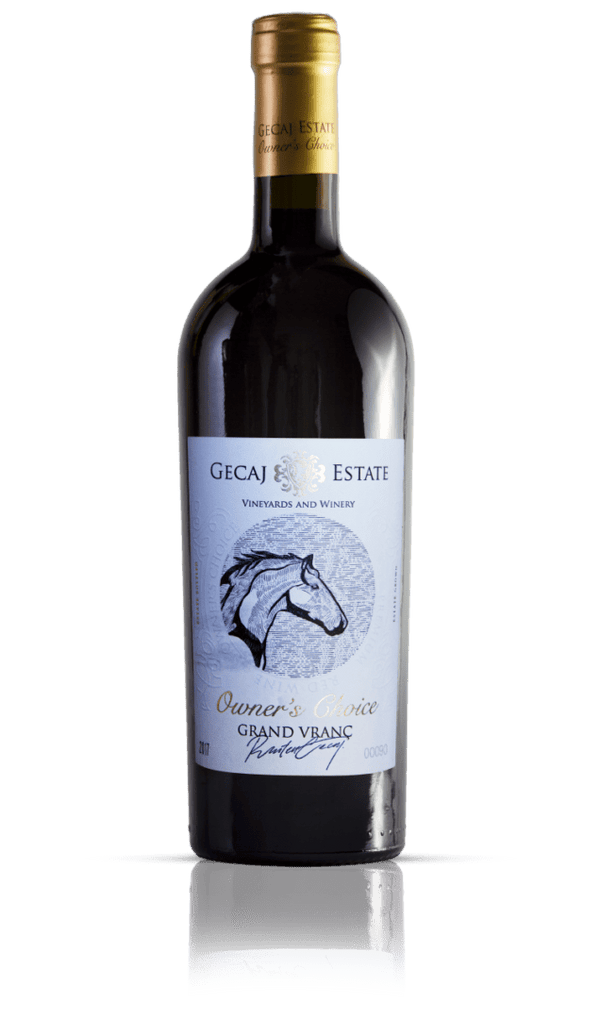 Gecaj Estate Owner's Choice Grand Vranc 750ml - Arthur Cantina Wine & Liquor
