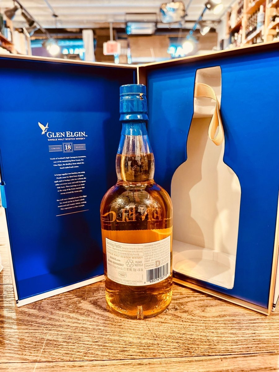 Glen Elgin 18Yr Single Malt Limited Release 750mL – Arthur Cantina