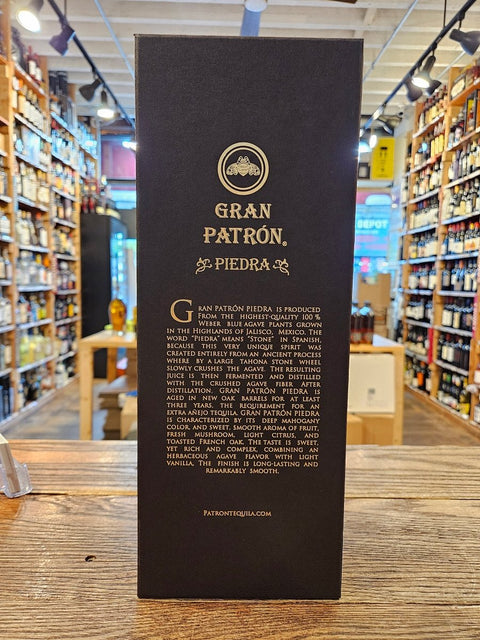 Gran Patron Piedra Extra Anejo 750mL - Arthur Cantina Wine & Liquor