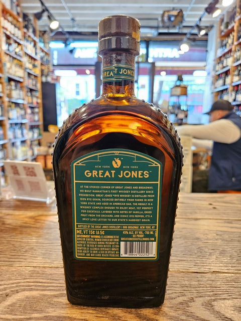 Great Jones Rye 750mL - Arthur Cantina Wine & Liquor