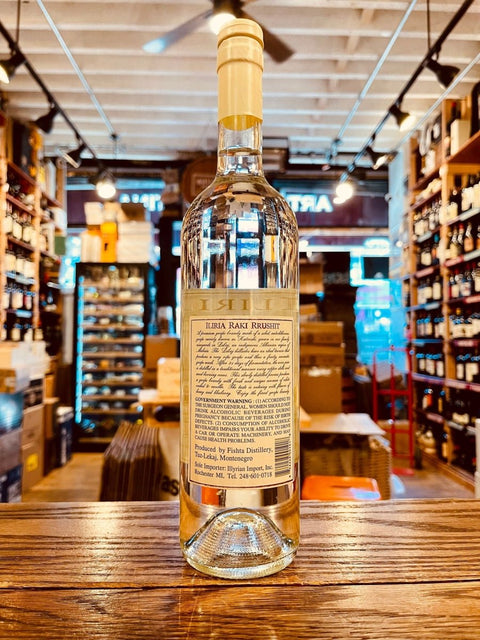 Iliria Raki Rrushit 100º 750mL - Arthur Cantina Wine & Liquor