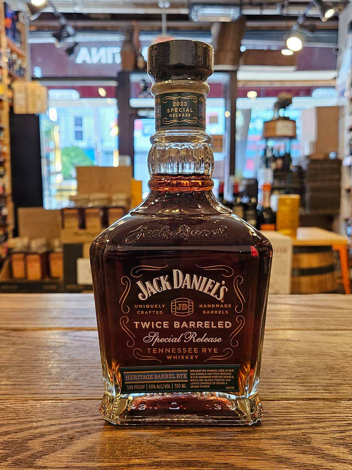Jack Daniel’s Twice Barreled Special Release Heritage Barrel Rye 700mL