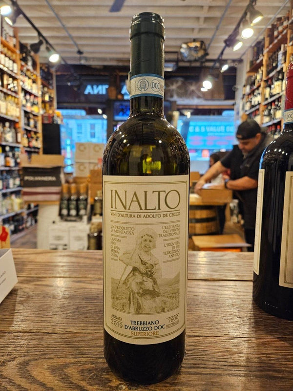 Inalto Trebbiano d'Abruzzo Superiore - Arthur Cantina Wine & Liquor
