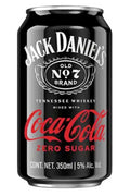 Jack Daniel's Coca Cola Zero 355mL - Arthur Cantina Wine & Liquor