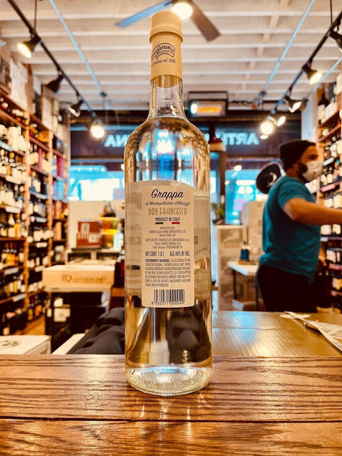 Jannamico Grappa Bianca d'Abruzzo 1L - Arthur Cantina Wine & Liquor