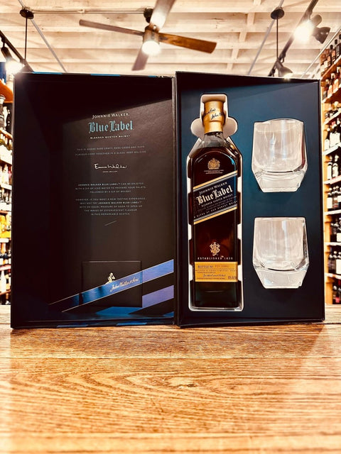 Johnnie Walker Blue Label Gift Set Scotch Whisky 750mL - Arthur Cantina Wine & Liquor
