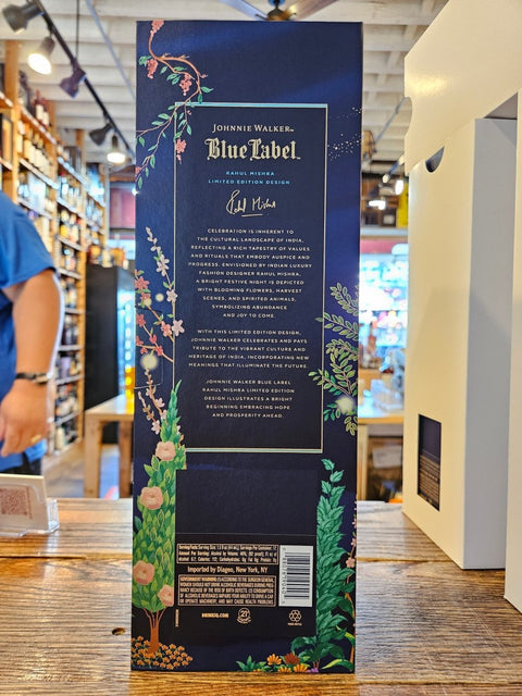 Johnnie Walker Blue Label Indian Festival Limited Edition 750mL - Arthur Cantina Wine & Liquor