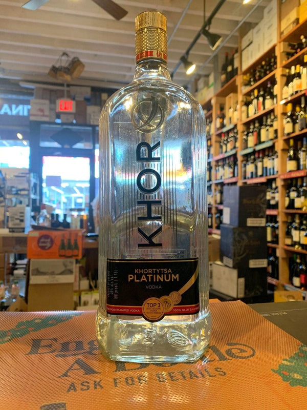 Khor Platinum Vodka 1.75L - Arthur Cantina Wine & Liquor