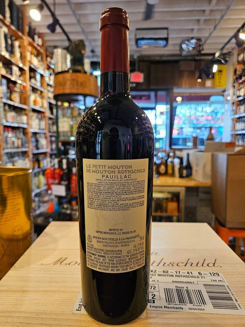Le Petit Mouton Rothschild 2021 750mL - Arthur Cantina Wine & Liquor