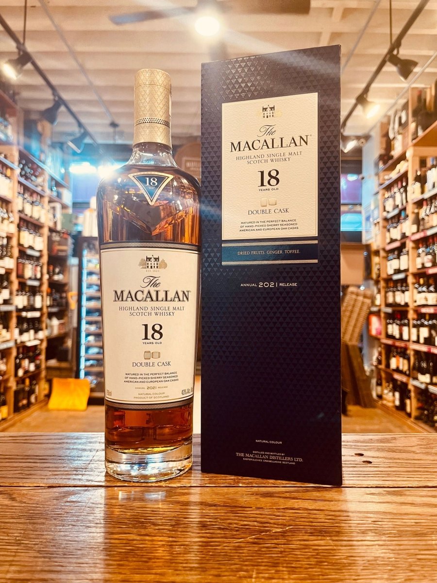 Macallan 18 Double Cask 750mL – Arthur Cantina Wine & Liquor