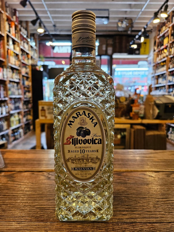 Maraska Slivovica Aged 10 Years 750mL - Arthur Cantina Wine & Liquor