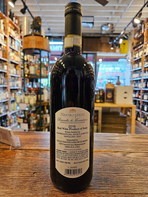 Mastrojanni Brunello di Montalcino 2017 750mL - Arthur Cantina Wine & Liquor