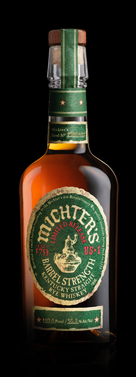 Michters Barrel Strength Rye 750mL - Arthur Cantina Wine & Liquor