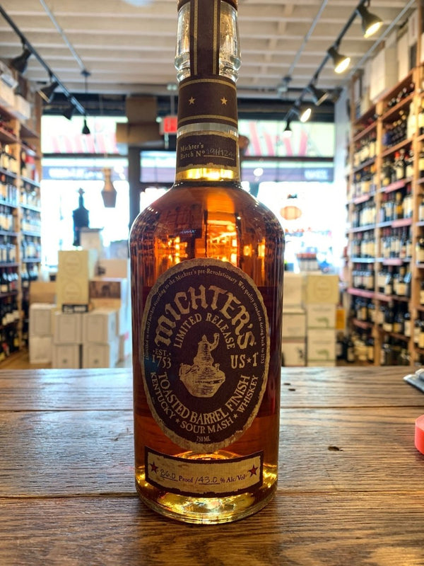 Michters Sour Mash Toasted Barrel Finish 750mL - Arthur Cantina Wine & Liquor