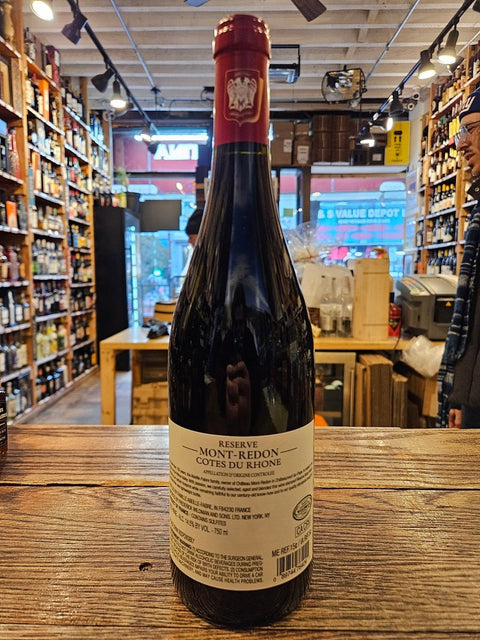 Mont Redon Reserve Cotes Du Rhone 750mL - Arthur Cantina Wine & Liquor