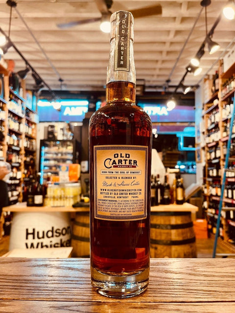 Old Carter Bourbon Whiskey Barrel Strength Very Small Batch 750mL Batch 2-NY/NJ - Arthur Cantina Wine & Liquor