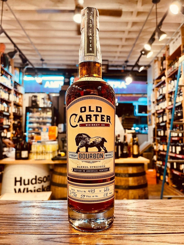 Old Carter Bourbon Whiskey Barrel Strength Very Small Batch 750mL Batch 2-NY/NJ - Arthur Cantina Wine & Liquor