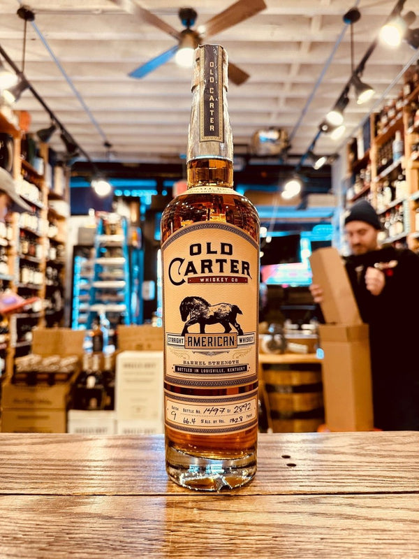 Old Carter Straight American Whiskey Batch 9 750mL - Arthur Cantina Wine & Liquor