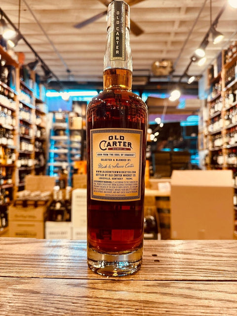 Old Carter Straight Rye Whiskey Batch 10 750mL - Arthur Cantina Wine & Liquor