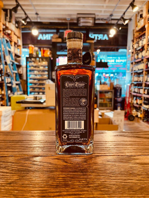 Orphan Barrel Bourbon Copper Tongue Aged 16yr Cask Strength 750mL - Arthur Cantina Wine & Liquor