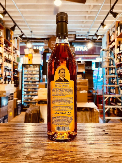 Pappy Van Winkle 15yr 750mL - Arthur Cantina Wine & Liquor