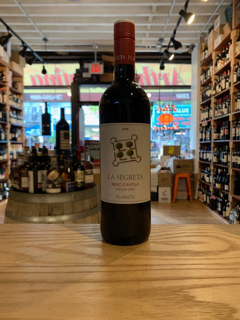 Planeta La Segreta Nero D'Avola 750mL - Arthur Cantina Wine & Liquor