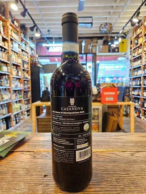 Podere Casanova Rosso Di Montepulciano DOC 2019 750ml - Arthur Cantina Wine & Liquor