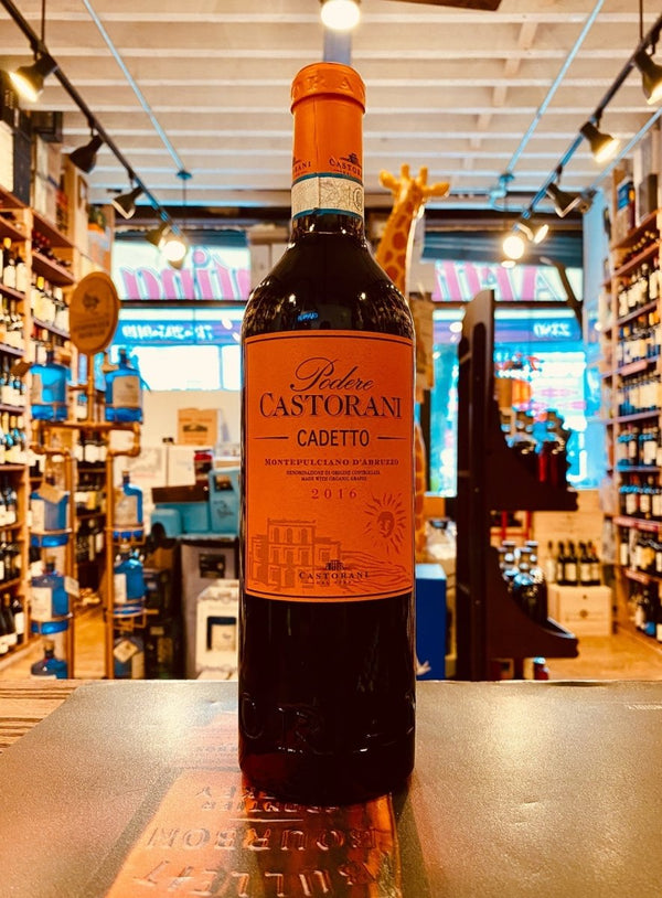 Podere Castorani Montepulciano 750mL - Arthur Cantina Wine & Liquor