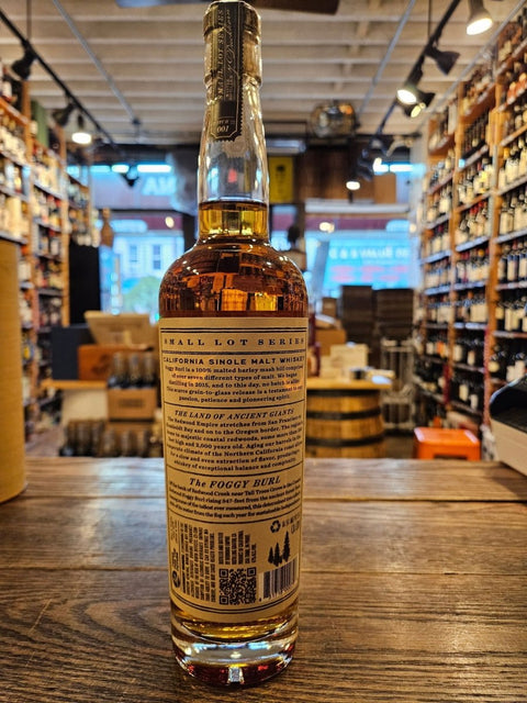 Redwood Empire Foggy Burl Single Malt Whiskey 750mL - Arthur Cantina Wine & Liquor