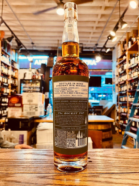 Redwood Empire Rye Rocket Top Whiskey 750mL - Arthur Cantina Wine & Liquor
