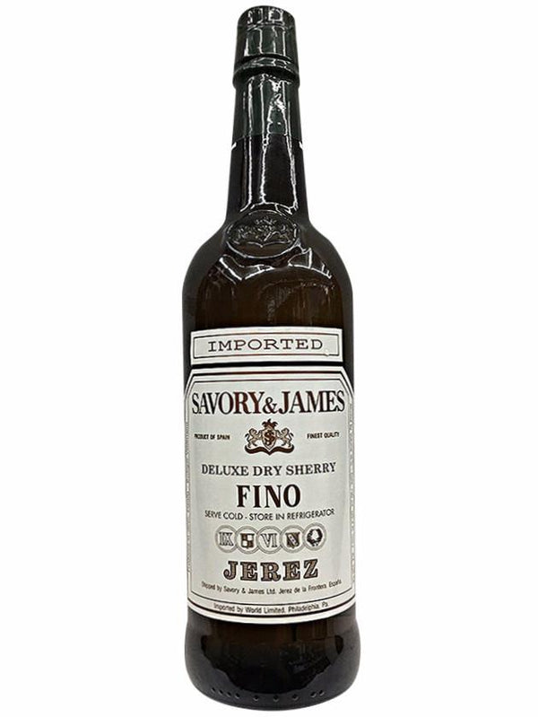 Savory & James Fino Sherry 750mL - Arthur Cantina Wine & Liquor