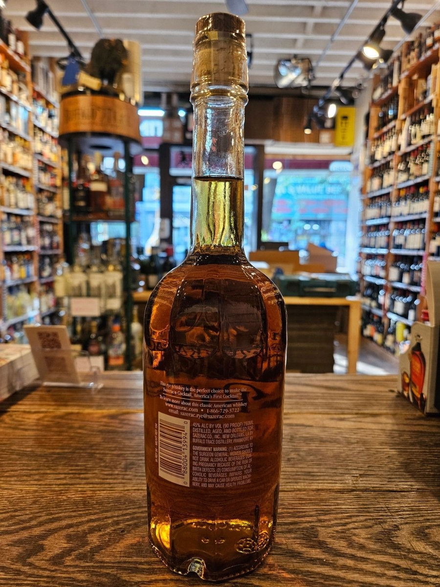 Sazerac Straight Rye Whiskey 750ml – Arthur Cantina Wine & Liquor