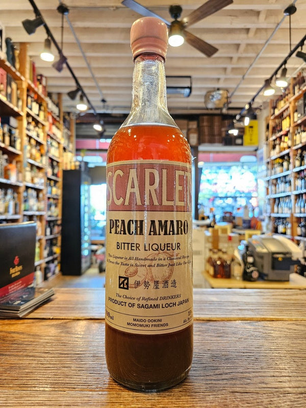 Scarlet Peach Japanese Amaro 700mL - Arthur Cantina Wine & Liquor