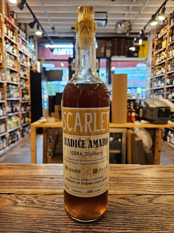 Scarlet Radice Amaro 700mL - Arthur Cantina Wine & Liquor