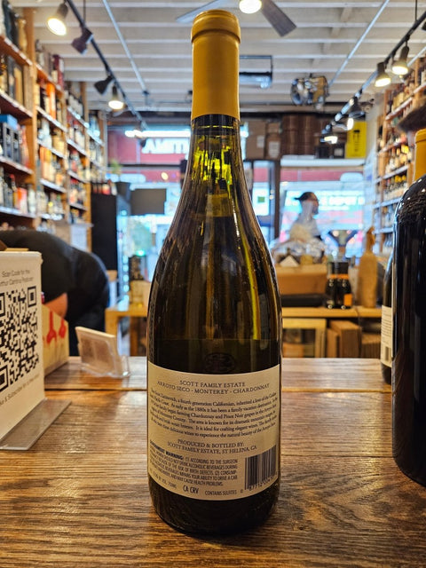 Scott Family Estate Arroyo Seco Chardonnay 2022 750mL - Arthur Cantina Wine & Liquor