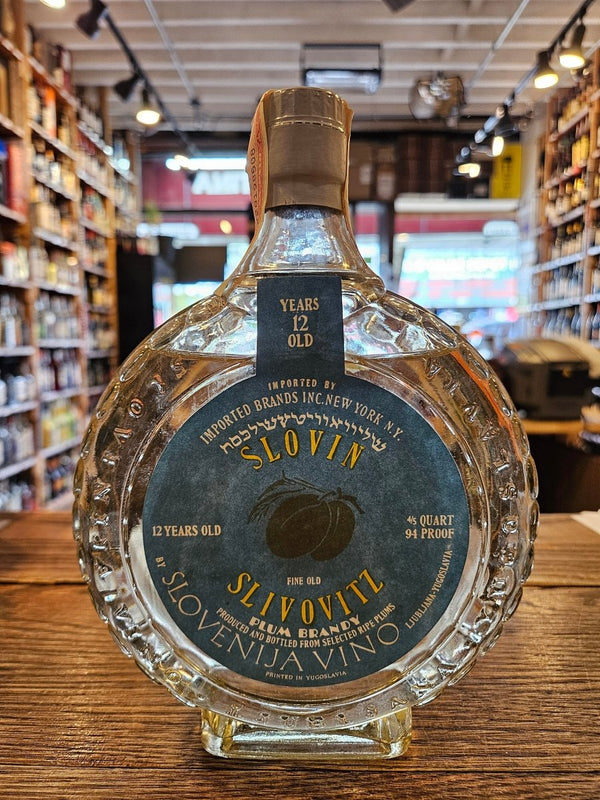 Slovin Slivovitz 12 year 757L - Arthur Cantina Wine & Liquor