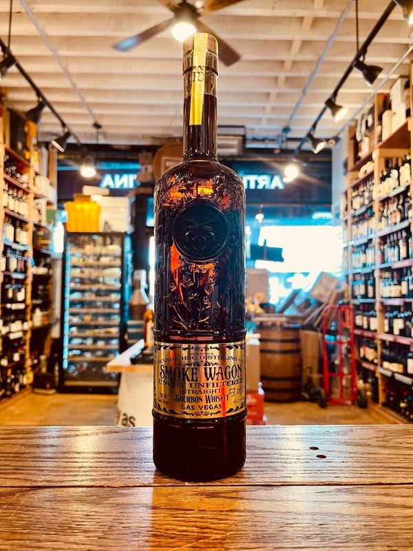 Smoke Wagon Uncut Unfiltered Bourbon 750mL - Arthur Cantina Wine & Liquor