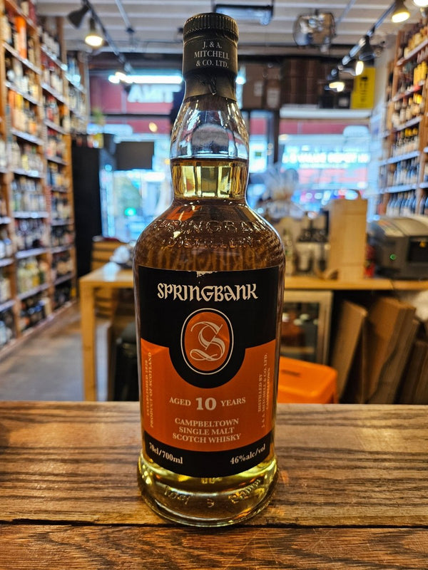 Springbank 10 Year Old Single Malt Scotch Whisky 700mL - Arthur Cantina Wine & Liquor