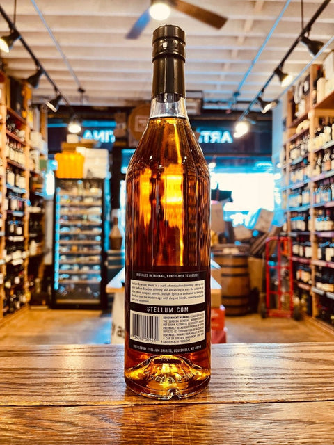Stellum Black Bourbon Whiskey 750mL - Arthur Cantina Wine & Liquor