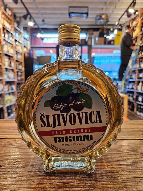 Takovo Sljivovica Plum Brandy 750mL - Arthur Cantina Wine & Liquor