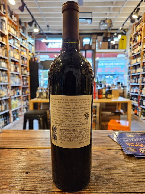 Taub Family Vineyards Heritance Cabernet Sauvignon 2019 750mL - Arthur Cantina Wine & Liquor