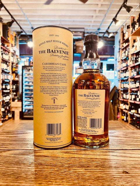 The Balvenie 14yr Carribean Cask 750ml - Arthur Cantina Wine & Liquor