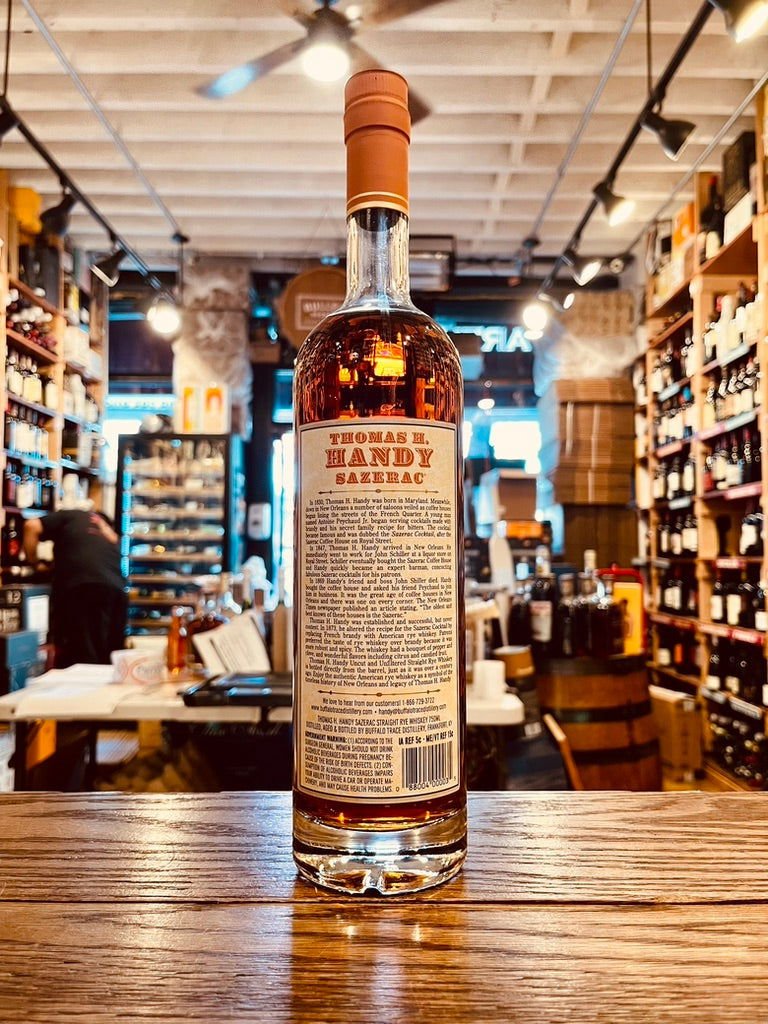 Thomas H. Handy Straight Rye 750mL – Arthur Cantina Wine & Liquor