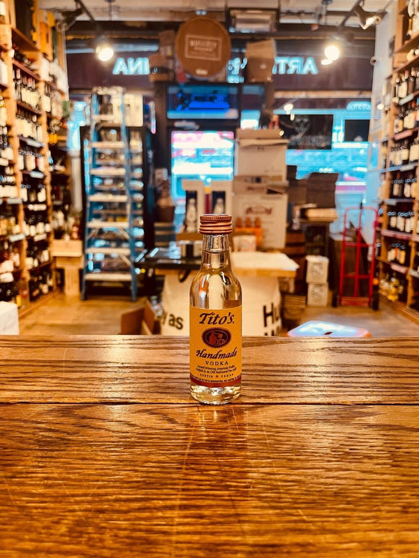 Tito's Handmade 50mL Vodka - Arthur Cantina Wine & Liquor