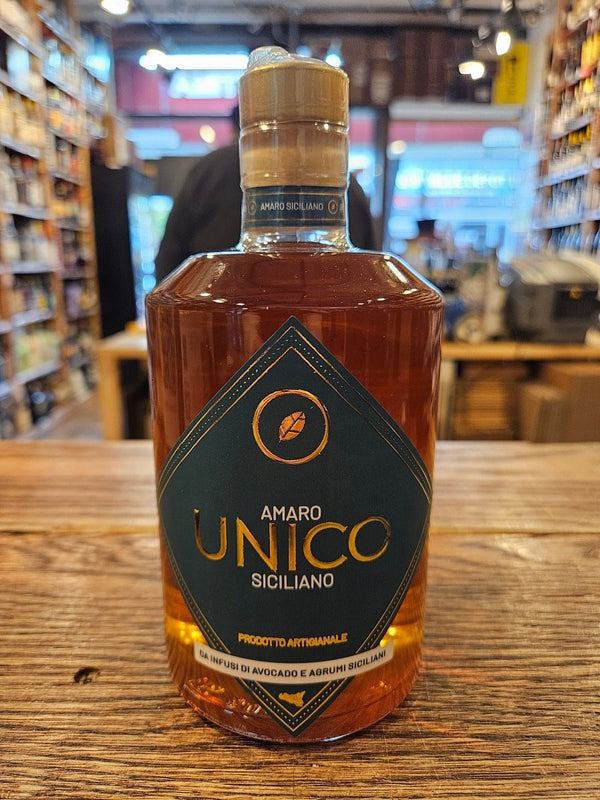 Unico Amaro Siciliano 500mL - Arthur Cantina Wine & Liquor