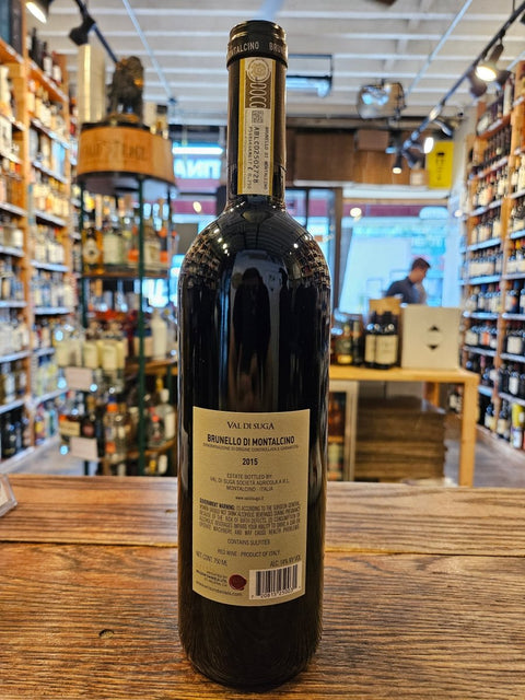 Val di Suga Brunello di Montalcino 2015 750mL - Arthur Cantina Wine & Liquor